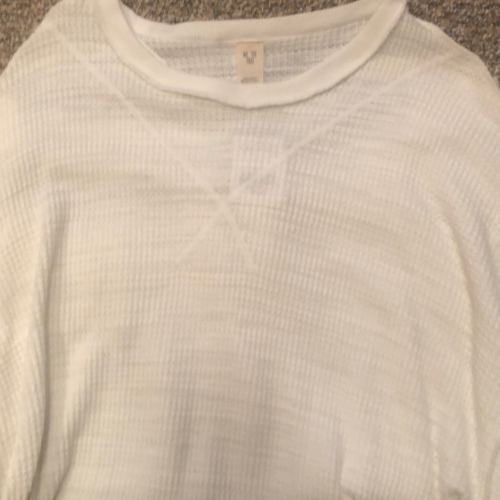 We the free oversized long sleeve top